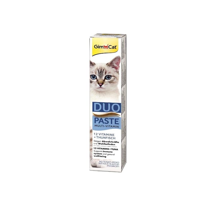 خمیر ویتامین گربه Duo Paste طعم تن جیم کت 50 گرمی