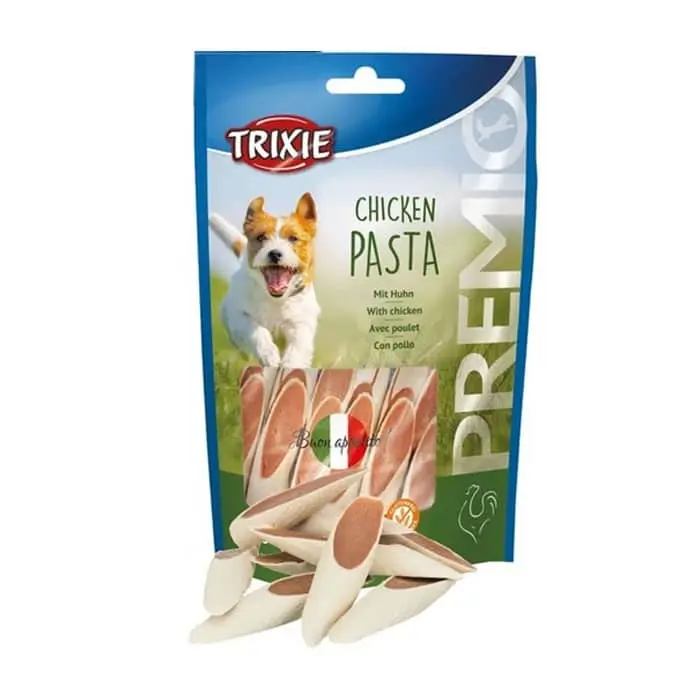 Trixie Chicken Flavored Pasta Dog Treat 100g